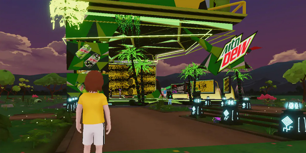 Mountain Dew Ventures Into the Metaverse With Virtual Esports Watch Party