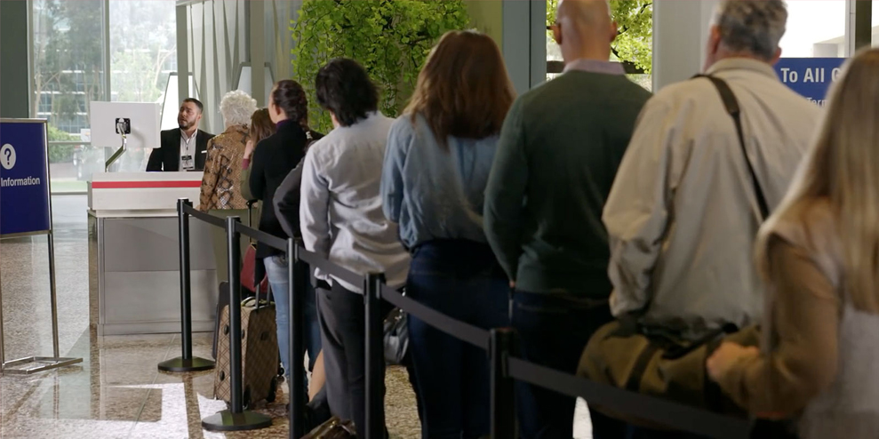 United’s 15-Minute Ad Recreates the Misery of Waiting in Line at the Airport