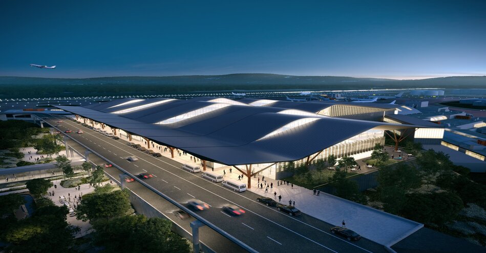 The airport of the future might look like this