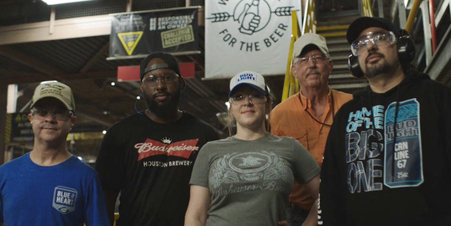 SEE AB INBEV’S NEW AD CELEBRATING ITS WORKERS AS IT DEALS WITH CONTINUED BUD LIGHT FALLOUT